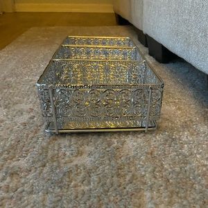 Silver Tri-Vanity Tray